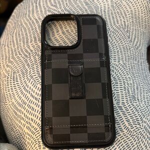 iPhone 15 Pro Max Walli Sport Case with wallet and finger loop